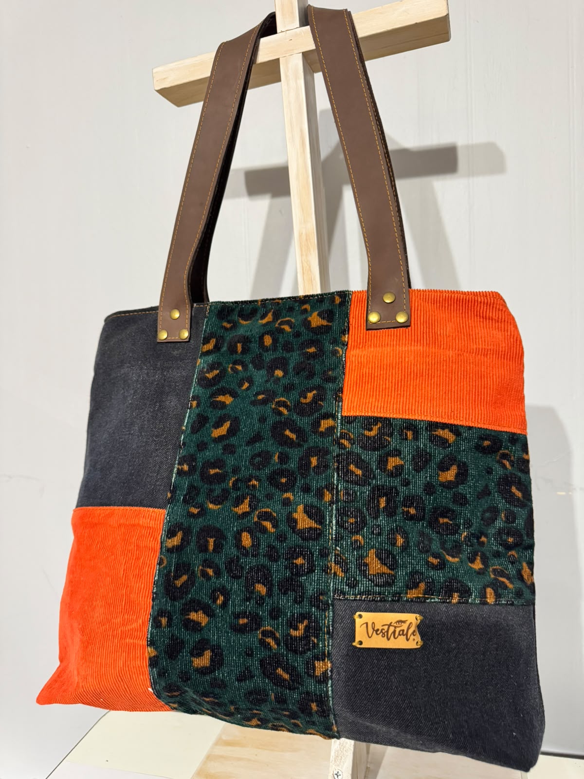 Bolso tote Orange Wild de Vestiale